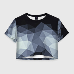 Женская футболка Crop-top 3D Abstract