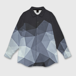 Мужская рубашка oversize 3D Abstract