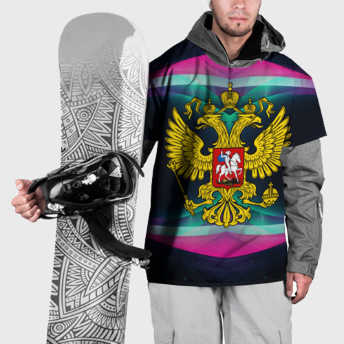Накидка на куртку 3D Герб России