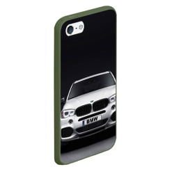 Чехол для iPhone 5/5S матовый BMW X5 - фото 2