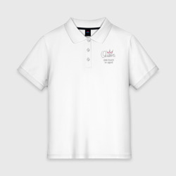 Женское поло хлопок Королевы рождаются в апреле