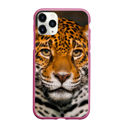 Чехол для iPhone 11 Pro Max матовый Jaguar