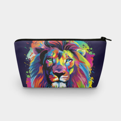 Косметичка 3D Красочный лев