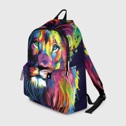 Рюкзак 3D Красочный лев