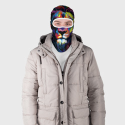 Балаклава 3D Красочный лев - фото 2