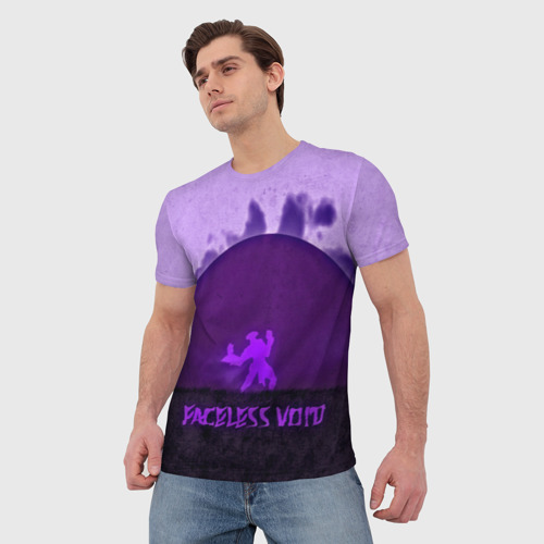 Мужская футболка 3D FACELESS VOID, цвет 3D печать - фото 3