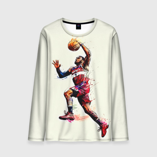 Мужской лонгслив 3D John Wall, цвет 3D печать