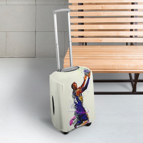 Чехол для чемодана 3D Kobe Bryant, цвет 3D печать - фото 3