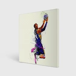 Холст квадратный Kobe Bryant