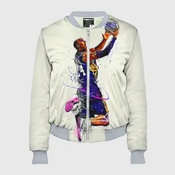 Женский бомбер 3D Kobe Bryant