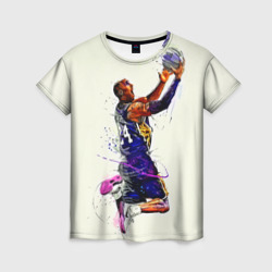 Женская футболка 3D Kobe Bryant