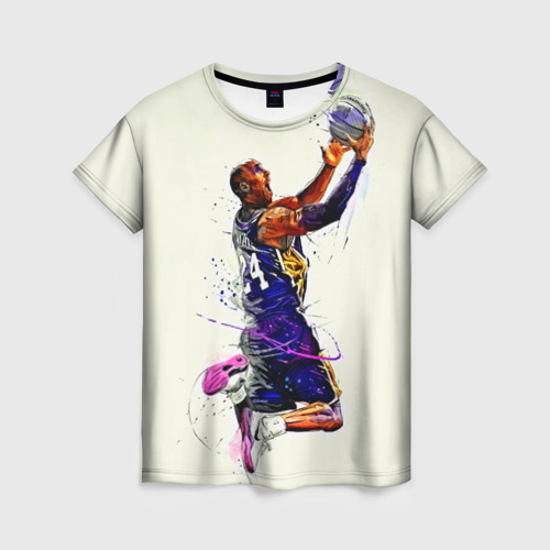 Женская футболка 3D Kobe Bryant, цвет 3D печать