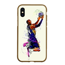 Чехол для iPhone XS Max матовый Kobe Bryant