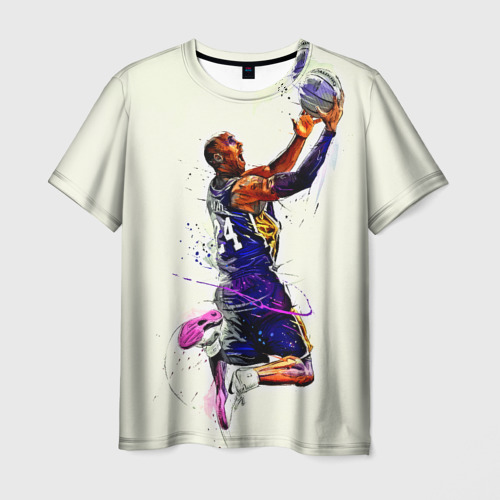 Мужская футболка 3D Kobe Bryant, цвет 3D печать