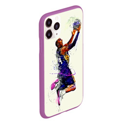 Чехол для iPhone 11 Pro Max матовый Kobe Bryant - фото 2