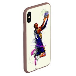 Чехол для iPhone XS Max матовый Kobe Bryant - фото 2