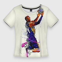 Женская футболка 3D Slim Kobe Bryant