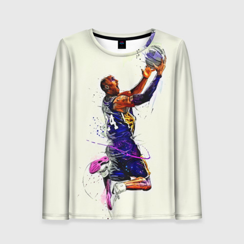 Женский лонгслив 3D Kobe Bryant, цвет 3D печать