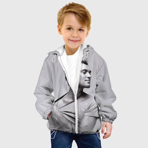 Детская куртка 3D Джуд Лоу, цвет белый - фото 3