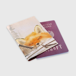Обложка для паспорта матовая кожа Сон - фото 2