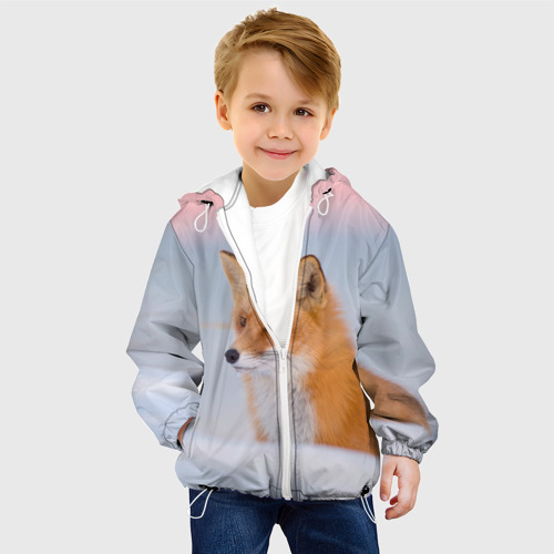 Детская куртка 3D Morning, цвет белый - фото 3
