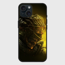 Чехол силиконовый для Apple iPhone 15 матовый Dark Souls III