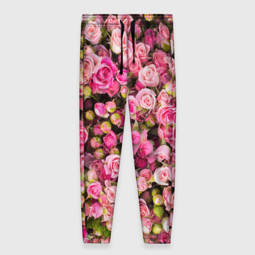 Женские брюки 3D Розовый рай, цвет 3D печать