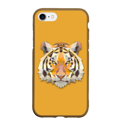 Чехол для iPhone 7/8 матовый Тигр
