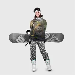 Накидка на куртку 3D Волшебная Сова - фото 2
