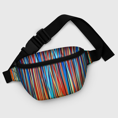 Поясная сумка 3D Colored stripes - фото 6