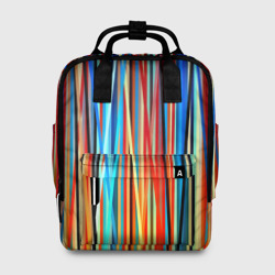 Женский рюкзак 3D Colored stripes