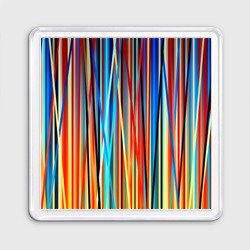 Магнит 55*55 Colored stripes