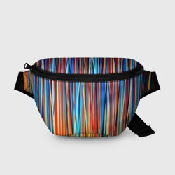 Поясная сумка 3D Colored stripes