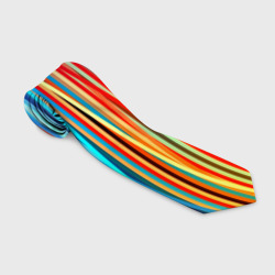 Галстук 3D Colored stripes