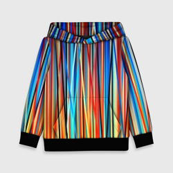 Детская толстовка 3D Colored stripes