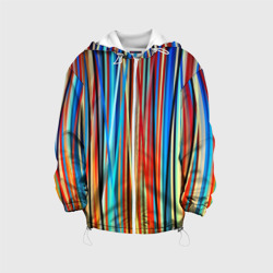 Детская куртка 3D Colored stripes