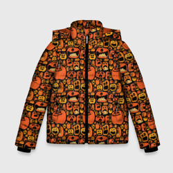 Зимняя куртка для мальчиков 3D Тыквы Хэллоуин