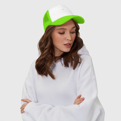 Кепка тракер с сеткой Королевы рождаются в сентябре - фото 4