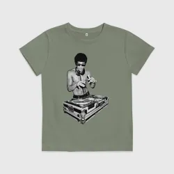 Детская футболка хлопок Брюс Ли Dj
