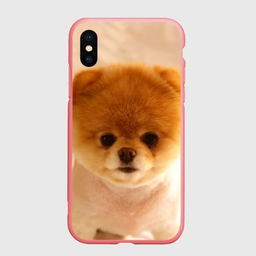 Чехол для iPhone XS Max матовый Пушистик