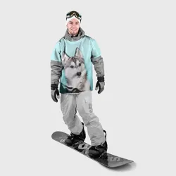 Накидка на куртку 3D Blue