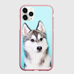 Чехол для iPhone 11 Pro Max матовый Blue