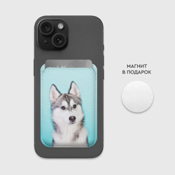 Картхолдер Magsafe магнитный Blue - фото 2