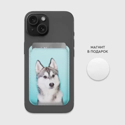 Картхолдер Magsafe магнитный Blue - фото 2