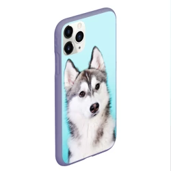Чехол для iPhone 11 Pro Max матовый Blue - фото 2