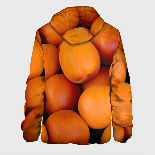 Мужская куртка 3D Абрикосовый узор, цвет 3D печать - фото 2