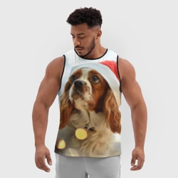 Мужская спортивная майка 3D Рождество - фото 2