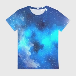 Женская футболка 3D Космический свет