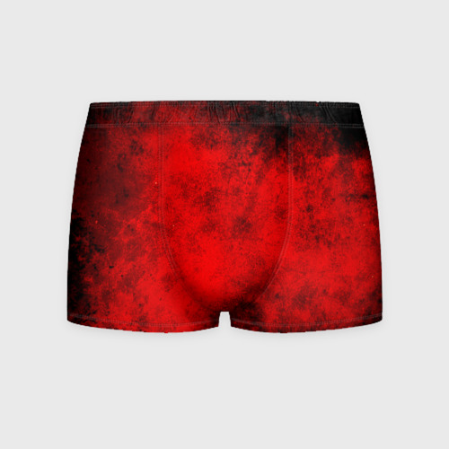 Мужские трусы 3D Grunge red