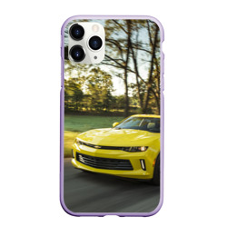 Чехол для iPhone 11 Pro матовый Chevrolet Camaro